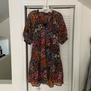 Maeve for Anthropologie floral mini dress